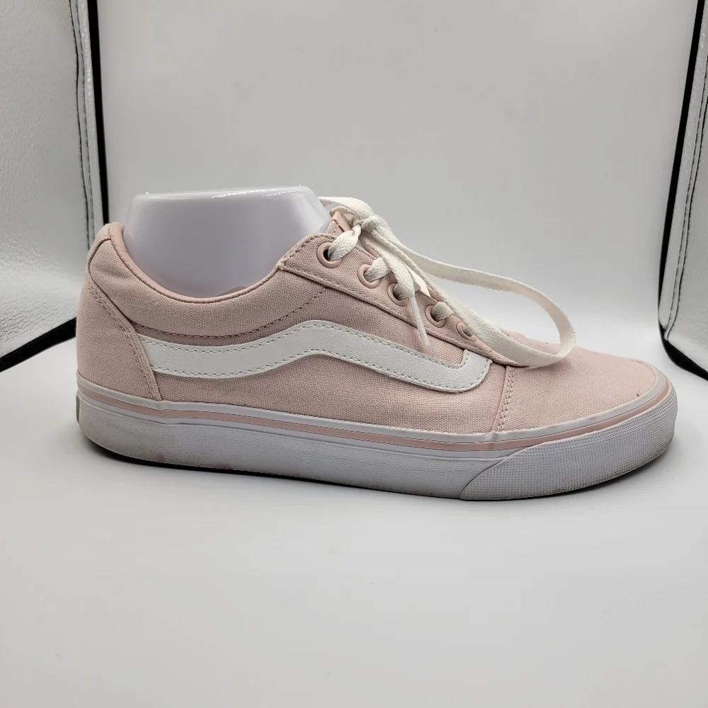 Vans Light Pink Lace-Up Sneaker Sz 8